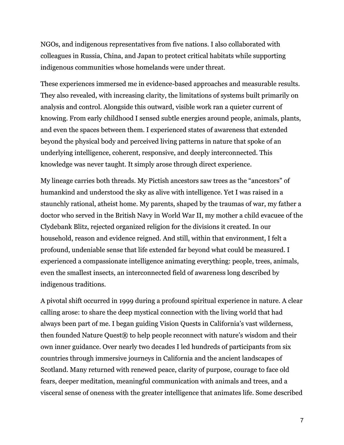 Before: a page of the original 8.5 × 11 manuscript of Touched by the Stars, with wide margins and plain body text.